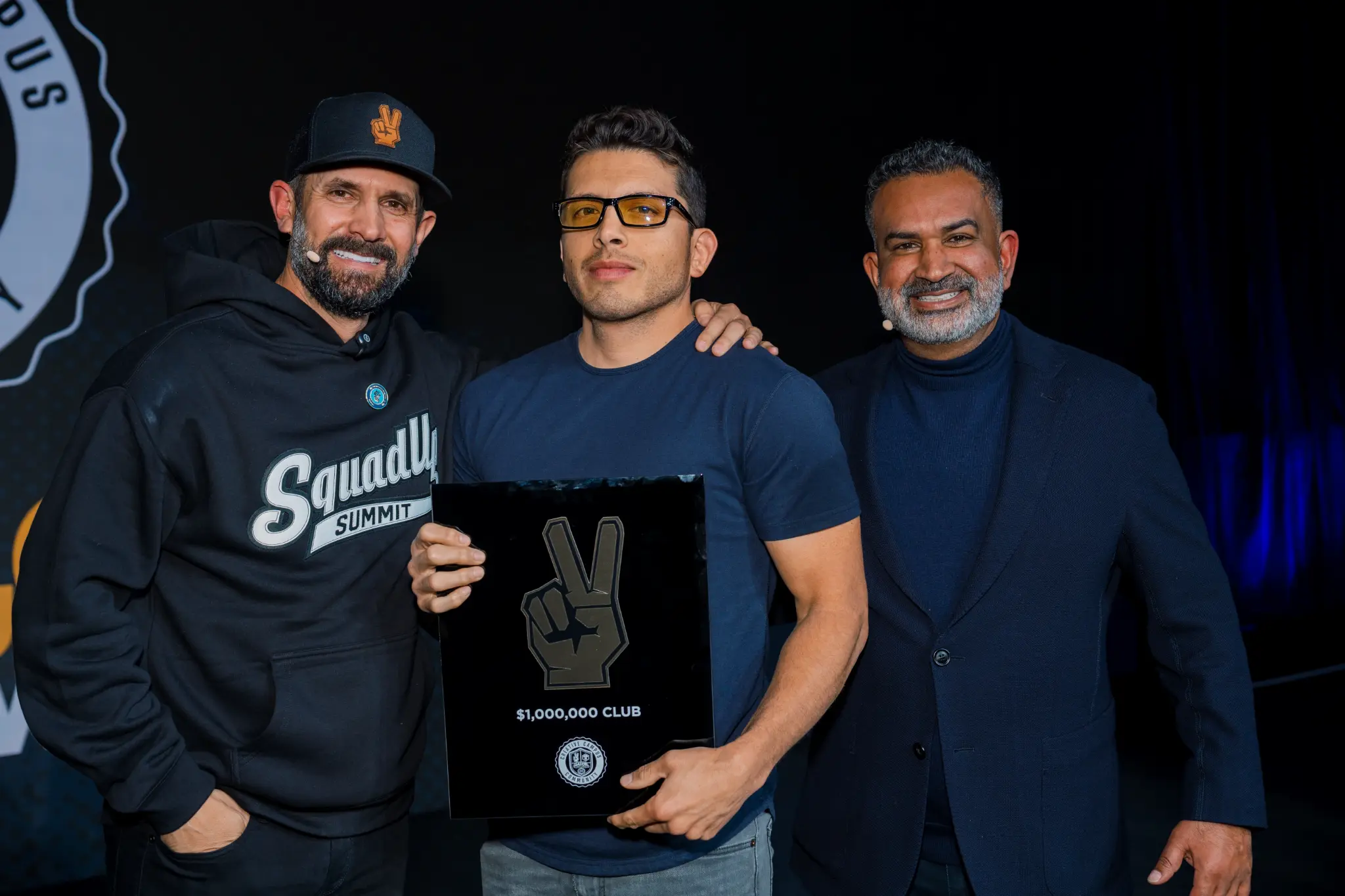 DispoDavy $1,000,000 Club award at SquadUp Summit